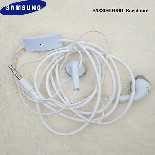 couteurs d'origine SAMSUNG S5830/EHS61 couteurs intra-auriculaires filaires avec micro pour Samsung Galaxy S10 S9 S8 Plus S10e A30 A40 A50 A70 3.5mm