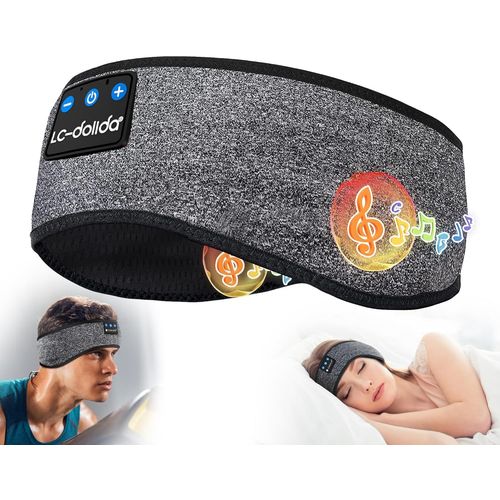 couteurs De Sommeil Bluetooth 5.4 Bandle D'coute Pour Sommeil Et Sport, couteur De Musique Douce De Temps De Jeu Avec Microphones Pour Hommes Femmes[FIL6162334]