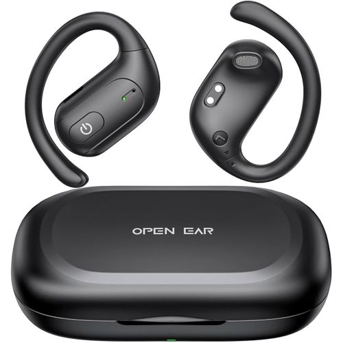 couteurs Ouverts, couteurs Bluetooth B1 De Charge Sans Fil Bases Profondes, 50 Heures De Lecture, Botier De Charge Avec Affichage Numrique, couteurs  Conduction Osseuse Avec [ECO5244827]