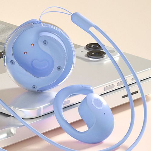 couteurs sans fil Bluetooth, conception ergonomique, tanche IPX5, son stro 3D, appels musicaux, casque d'coute-Bleu