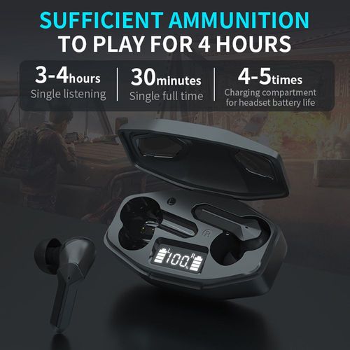 couteurs sans fil Bluetooth T68 TWS, oreillettes de sport, de jeu,  commande tactile, avec micro, nouveaut