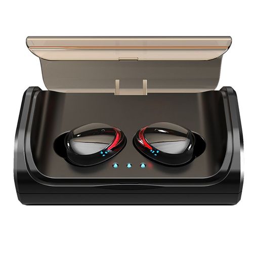 couteurs sans fil Bluetooth TWS-T8, avec affichage de batterie, NFC, commande vocale, fonction d'appel, stro, HIFI, casque Style boucle d'oreille