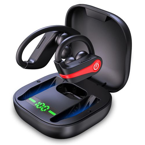 couteurs sans fil : couteurs de sport Bluetooth avec batterie longue dure - 10 heures de lecture