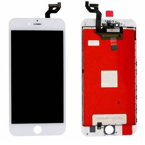 cran Complet Blanc Iphone 6s Plus Lcd + Tactile De Haute Qualit. cran De Remplacement Avec Panneau Tactile + Digitaliseur Pour Rparer L'cran Cass De L'iphone 6s Plus (A1634, A1687, A1699). Luminosit, Rponse Du Digitaliseur, Pas De Pixels Morts.