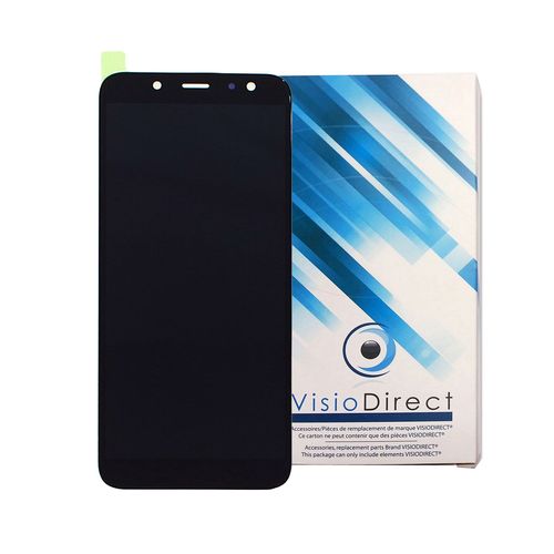 Ecran Complet Compatible Avec Samsung Galaxy A6 2018 Sm-A600fn Noir Vitre Tactile + cran Lcd - Visiodirect -