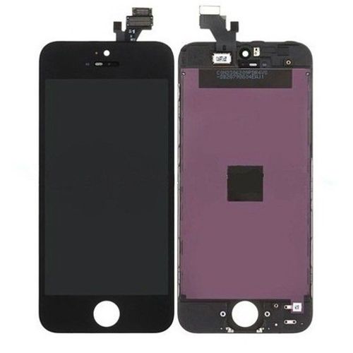 cran Complet Iphone 5 Noir Lcd + Tactile De Haute Qualit. cran De Remplacement Avec Panneau Tactile + Digitaliseur Pour Rparer L'cran Cass De L'iphone 5 (A1428, A1429, A1442). Luminosit, Rponse Du Digitaliseur, Pas De Pixels Morts.