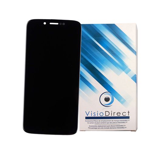 Ecran Complet Pour Motorola Moto G7 Play Noir Starry Black 5,7