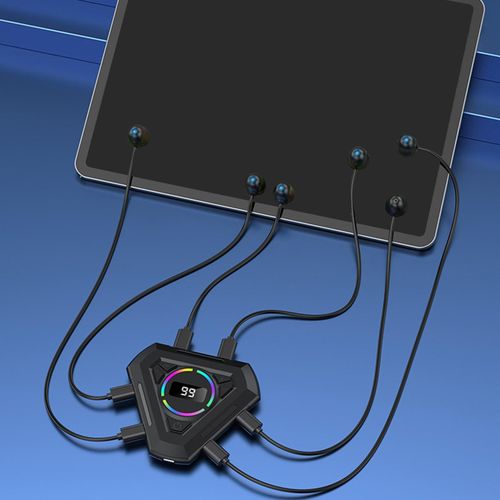 cran De Tlphone Rglable  199 Vitesses, Point De Clic Automatique, Maintien De L'cran En Vie, Muet Pour Les Jeux En Streaming En Direct