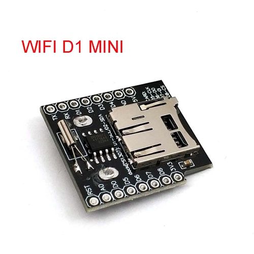 cran enregistreur de donnes d'horloge en temps rel pour Micro SD WeMos WIFI D1 Mini carte + RTC DS1307 horloge pour Arduino framboise