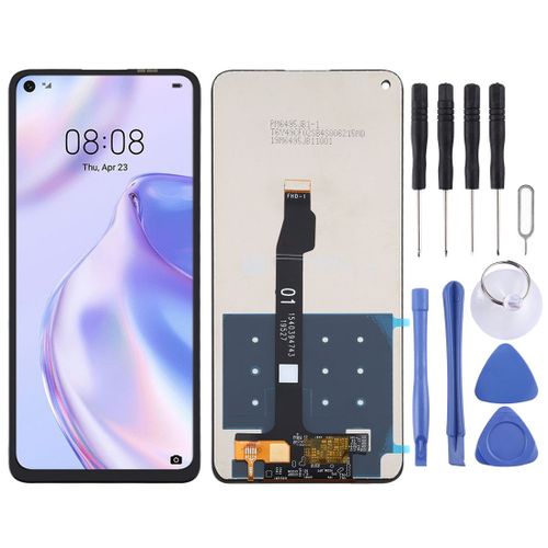 cran Huawei P40 Lite 5g cran Lcd + Tactile Prassembls Avec Outils (Noir)