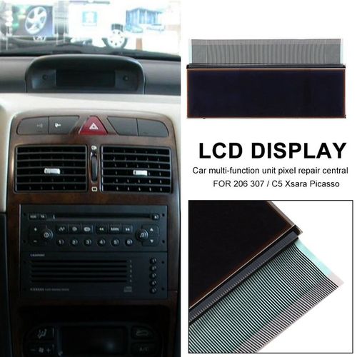 cran Lcd De Navigateur Central De Voiture, Pour Peugeot 206 307 Citroen C5 Xsara Picasso, Unit Multifonction De Rparation De Pixels