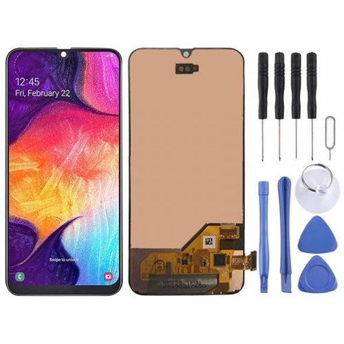 Ecran Lcd Et Numriseur Assemblage Complet Pour Galaxy A40 Sm-A405f / Dssm-A405fn / Dssm-A405fm / Ds Noir