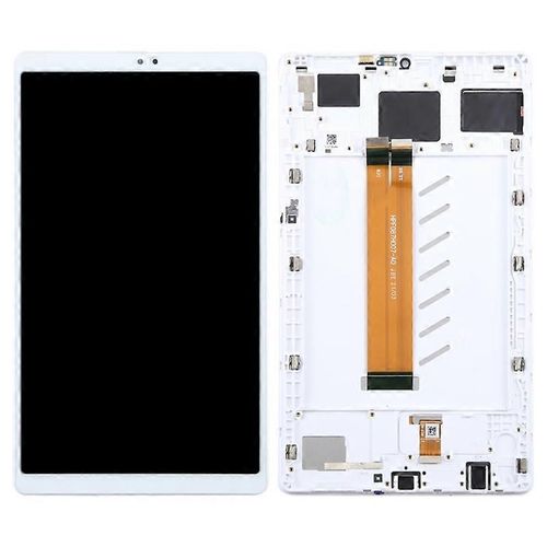 cran Lcd Et Numriseur De Qualit B Pour Samsung Galaxy Tab A7 Lite 8,7 Pouces Sm-T220 (Wi-Fi) + Chssis De Remplacement (Sans Logo) - Blanc