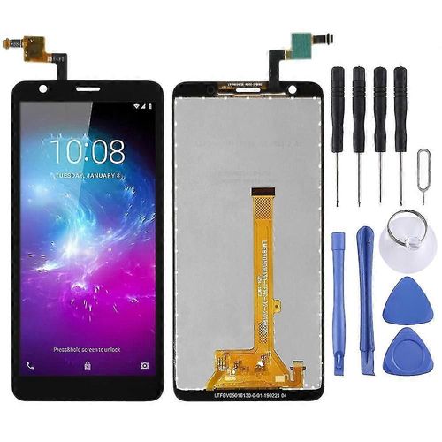 Ecran Lcd Oem Compatible Zte Blade L8 / A3 (2019) Avec Ensemble Complet Du Numriseur (Noir)