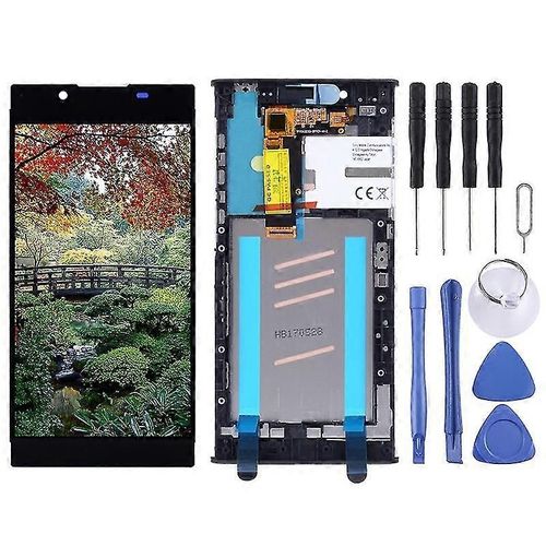 cran Lcd Oem Pour Sony Xperia L1 G3311 G3312 G3313 Numriseur Assemblage Complet Avec Cadre (Noir)