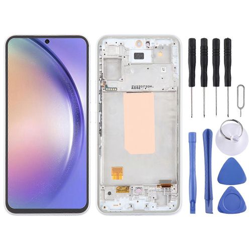 Ecran LCD OLED 6,43 pouces avec chassis pour Samsung Galaxy A54 5G SM-A546