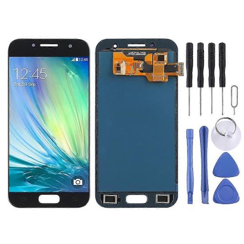 Ecran Lcd Tft Compatible Galaxy A3 (2017), A320fl, A320f, A320f/Ds, A320y/Ds, A320y Avec Ensemble Complet Du Numriseur (Noir)