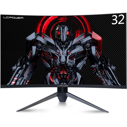 Ecran PC Gamer 32 Pouce Incurv,Fhd 1080p,165 Hz,1500R,1ms MPRT-1920x1080-Technologie Freesync,NVIDIA G-Sync kompatibel,Overdrive,Low Blue Et Flicker-Free-LC-M32-FHD-165-C-A