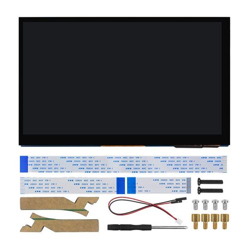 cran Tactile DSI de 7 Pouces pour Raspberry Pi 5 4B 3B + 3B,cran IPS LCD 800x480,Cble MIPI CSI avec Moniteur Standard pour RPI 5 Pi5 - Type For Pi 4B 3B