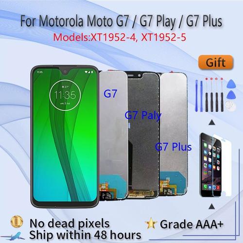 cran Tactile Lcd De Remplacement Pour Motorola Moto G7 Play G7 Plus Rparation D'cran Cass Original