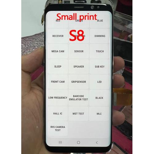 cran Tactile Lcd Super Amoled Avec Points Noirs Alatoires Pour Samsung Galaxy S8 G950 G950f