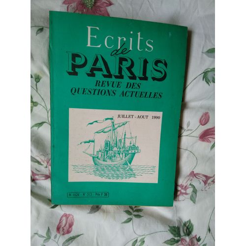 Ecrits De Paris 513