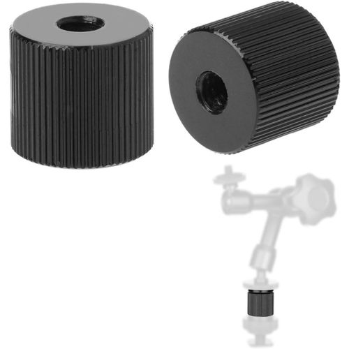 crou de Trpied, Vis  Monture de Trpied, Adaptateur de Trpied Noix de Baril, Paquet de 2 Adaptateurs Griffe de Trpied, crou de Trpied en Mtal avec Filetage Central Standard 1/4 