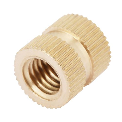 Ecrou Molete En Cuivre A Extremite Fermee De 5 Mm, Accessoire De Fixation, Ensemble D'ecrous Moletes Integres (M5 X 7)