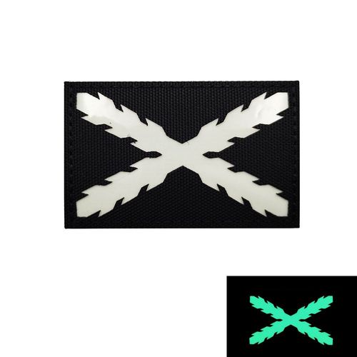 cusson De Broderie En Pvc Ir De La Srie Espagnole,Insigne D'emblme,Flog Skull,Military Dulhook And Loop,Bourgogne,Spain Nation,Esp - Type 29ir5x8cm