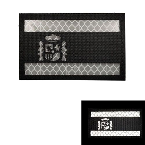 cusson De Broderie En Pvc Ir De La Srie Espagnole,Insigne D'emblme,Flog Skull,Military Dulhook And Loop,Bourgogne,Spain Nation,Esp - Type 2ir5x8cm