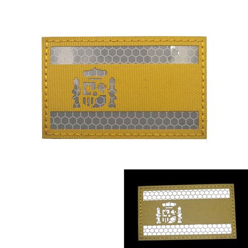 cusson De Broderie En Pvc Ir De La Srie Espagnole,Insigne D'emblme,Flog Skull,Military Dulhook And Loop,Bourgogne,Spain Nation,Esp - Type 4ir5x8cm