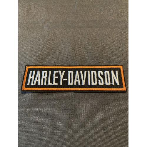 Ecusson Patch Brod Thermocollant Harley Davidson , Modle 2