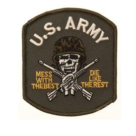 Patch ecusson brode thermocollant backpack commando airsoft militaire us army 