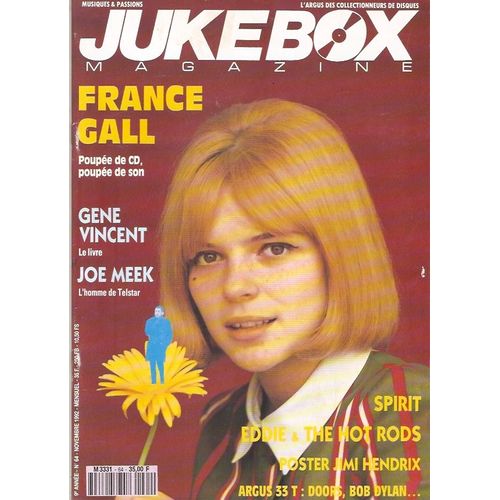 Eddie & The Hot Rods 7p/ France Gall 5.5p/ Jimi Hendrix 1p+ Poster/ Keith West 1p/ Alan Price 1p/ Gene Vincent 5p/ Davy Jones 1p/ Article Photo Sheila / 64 