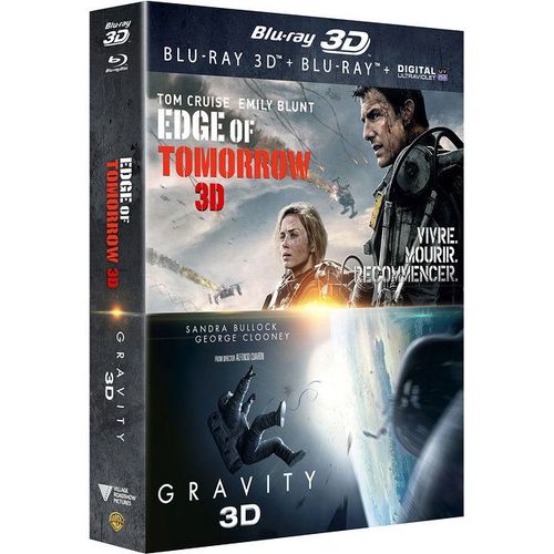 Edge Of Tomorrow 3d + Gravity 3d - Combo Blu-Ray 3d + Blu-Ray + Copie Digitale de Doug Liman