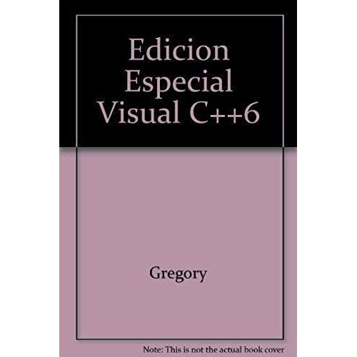 Edicion Especial Microsoft Visual C++ 6   de unknown  Format Broch 
