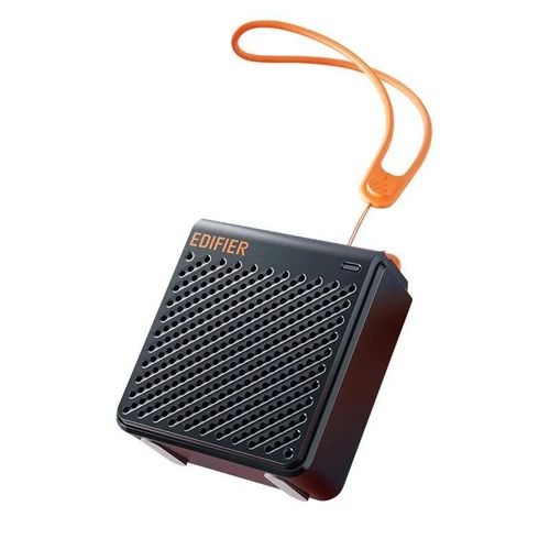 Edifier MP85  Haut-parleur Bluetooth portable 70g, 8h dautonomie, stro sans fil, tanche, idal camping, lger et compact  Noir
