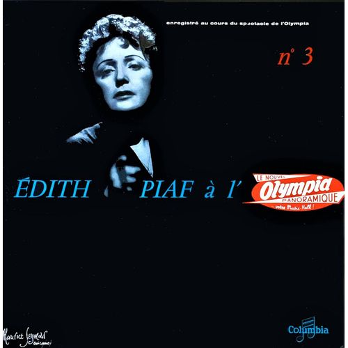 Edith Piaf  L'olympia N 3 - Columbia - 1075 - 1958 - - 