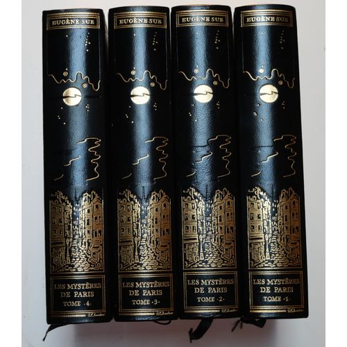 dition D'art Des Mystres De Paris D'eugne Sue, dition Jean De Bonnot Cuir/Luxe   