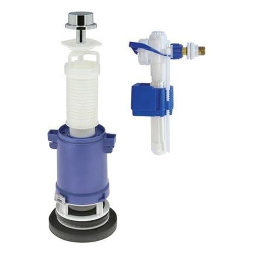 Edouard Rousseau - Kit MCanisme De Chasse D'eau   Tirette + Robinet Flotteur  - Multicolore
