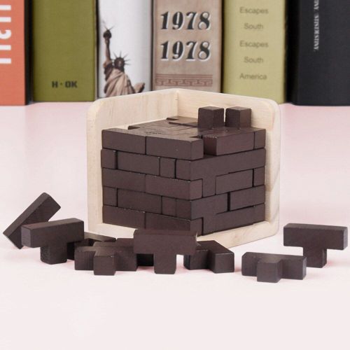 ducation Prcoce En Bois Jouet Doigt Exercice 3d Bricolage Iq Puzzles Puzzle Tetris Jeu Dcompression Jouets Pour Adultes/Enfants