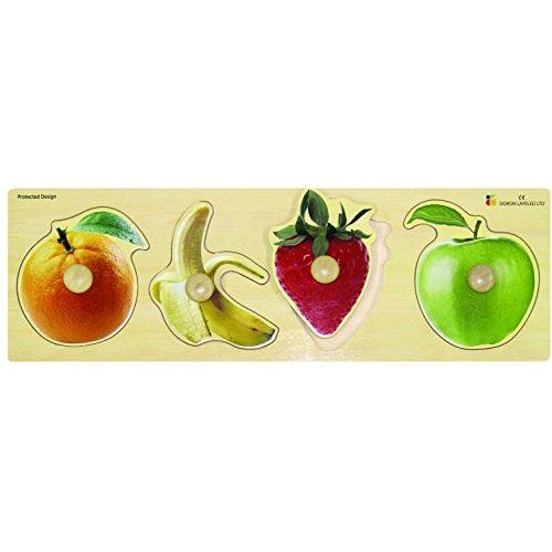 Edushape Giant Fruits Puzzle, 4 Piece