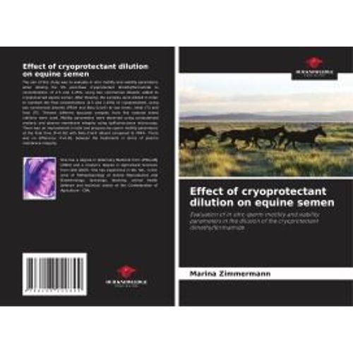 Effect Of Cryoprotectant Dilution On Equine Semen    Format Broch 