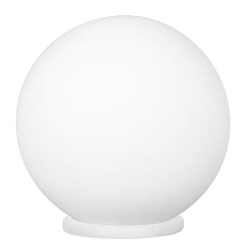 Eglo Rondo - Petite Lampe De Table Globe  1 Lumire, Blanc, Opale, E27