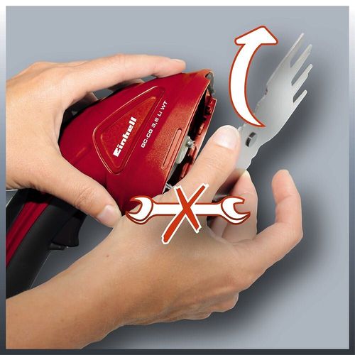 Einhell Cisaille  Gazon Et Taille-Buissons Sans Fil Gc-Cg 3,6 Li Wt - 3410456