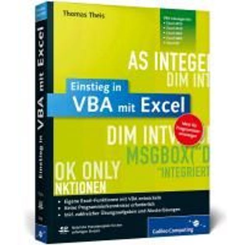 Theis, T: Einstieg In Vba Mit Excel    Format Broch 