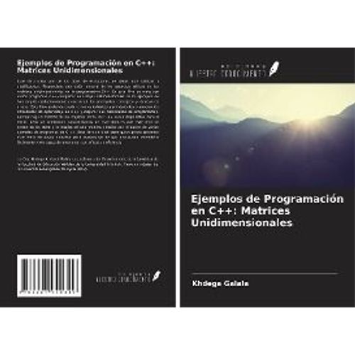 Ejemplos De Programacin En C++: Matrices Unidimensionales    Format Broch 