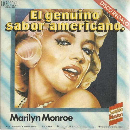 El Genuino Sabor Americano : I've Always Been Crazy 1'30, I'm Gonna File My Claim 1'42, In The Mood 1'20 / Mystery Train 1'14, Rockin' Chair 1'20, Ol' Man River 1'35 - Waylon Jennings, Marylin Monroe, Glenn Miller Y Su Orchesta, Elvis Presley, Louis Armstrong, Bing Crosby