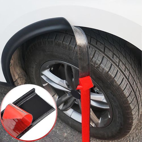 Elargisseurs D'ailes Universels Pour Passages De Roue De Voiture, Extension D'aile, Arceau, Sourcil, Garde-Boue, Levre, Kit De Protection, Couvercle, Accessoires De Garde-Boue-S