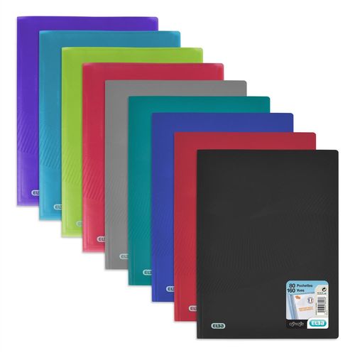 Elba Protge Document Osmose A4 80poch Pp Coloris Alatoire